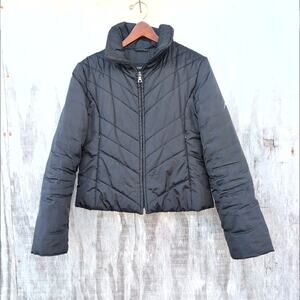 Vintage Guess Quilted Puffer Coat Women's Med Y2KBaddie GorpCore